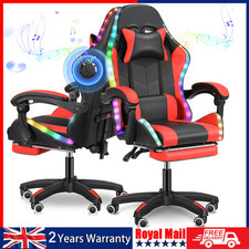 Red reclining gaming for sale  LEICESTER