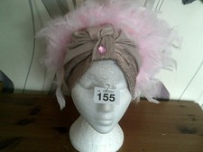 Pale pink turban for sale  THORNTON-CLEVELEYS