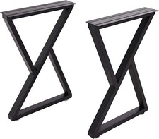 Pernas de mesa de metal para mesa de jantar base de mesa forture 28 polegadas altura 20 polegadas Wi... comprar usado  Enviando para Brazil