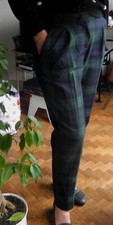 Pantalon bonobo écossais d'occasion  Rouxmesnil-Bouteilles