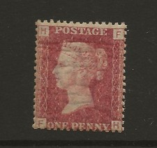GB QV SG43 1d Penny placa vermelha 147 letras OD ESTADO PERFEITO/não usado comprar usado  Enviando para Brazil