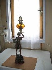 Ancienne statue lampe d'occasion  France
