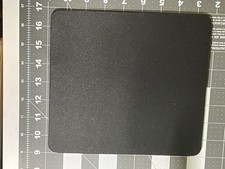 Mousepad preto barato parte inferior emborrachada, não trançado comprar usado  Enviando para Brazil