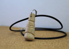 Collana ciondolo legno usato  Lecco
