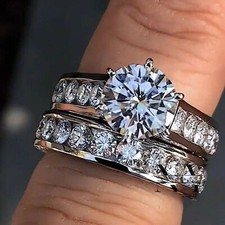 Bridal set moissanite for sale  Jamaica