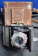 Câmera Dobrável Semi Leotax Sow, Formato Médio 6x45, Filme 120, Estojo 75mm 1:3.5 W, usado comprar usado Câmera Dobrável Semi Leotax Sow, Formato Médio 6x45, Filme 120, Estojo 75mm 1:3.5 W, usado comprar usado  Enviando para Brazil