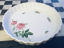 Rose pattern fluted for sale  WISHAW