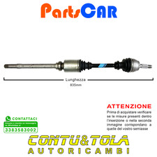 Semiasse albero trasmissione usato  Sorgono