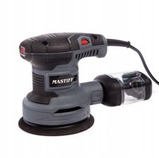SZLIFIERKA MIMOŚRODOWA OSCYLACYJNA Z REGULACJĄ MASTIFF 1300W 125MM + KRĄŻKI na sprzedaż  PL