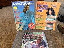 Vintage knit crochet for sale  Council Bluffs