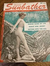 American sunbather and nudist leader, August 1957 Vintage Nudist Magazine ￼, usado comprar usado  Enviando para Brazil