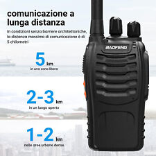 2pezzi walkie talkie usato  Frattaminore