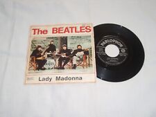 The Beatles - Lady Madonna - Parlophon, Original Italian With P/S! segunda mano  Embacar hacia Argentina