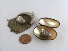 Antique thimble cases for sale  UK