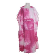 Global Recycled Standard, sukienka z kapturem, rozmiar: ONE SIZE, różowo-biała #YHf na sprzedaż  PL