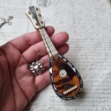 Usado, Mandoline Miniature XIXè Instrument De Musique Napoléon III 19thC comprar usado  Enviando para Brazil