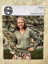 Sirdar knitting pattern for sale  AMMANFORD