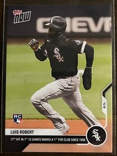 2020 Topps Now #63 Luis Robert Chicago White Sox controle remoto comprar usado  Enviando para Brazil