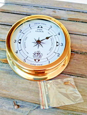 Horloge marées laiton d'occasion  Danjoutin