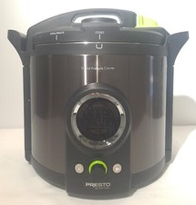 Usado, Panela elétrica Presto 12 qt preta aço inoxidável digital 02144 comprar usado  Enviando para Brazil