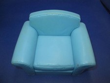 Móveis Barbie ~❤️~ Poltrona Azul #807, usado comprar usado Móveis Barbie ~❤️~ Poltrona Azul #807, usado comprar usado  Enviando para Brazil