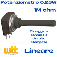 Potenziometro ohm lineare usato  Olbia