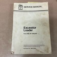 Jcb excavator service for sale  Sugar Grove