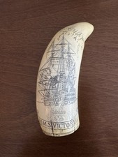 Vintage scrimshaw whale for sale  Cleveland