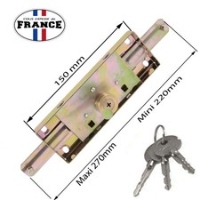 Serrure tringles porte d'occasion  La Tremblade