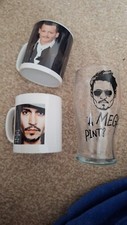 Johnny depp mug for sale  LONDON