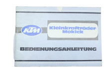 Bedienungsanleitung ktm kleink gebraucht kaufen  Welle