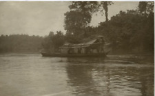 Malaisie, river boat vintage print, Malaysia Silver Print   10x15  Circa 1 comprar usado  Enviando para Brazil