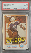 1981 O-Pee-Chee ANDY MOOG Rookie #120 PSA 9 comprar usado 1981 O-Pee-Chee ANDY MOOG Rookie #120 PSA 9 comprar usado  Enviando para Brazil