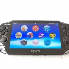 Console Ps Vita modelo 3G/Wi-Fi preto cristal PCH-1100 com estojo rígido dedicado PSP comprar usado  Enviando para Brazil