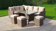 Seater brown rattan for sale  ILKESTON