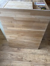 Solid oak worktop for sale  DURHAM
