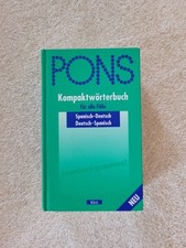 Pons kompaktwörterbuch spanis gebraucht kaufen  Loxstedt