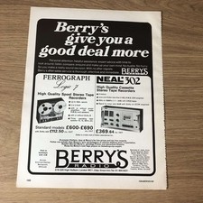 Gram134 magazine advert for sale  UK