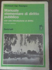 Manuale elementare diritto usato  Marano sul Panaro