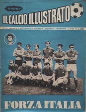 Calcio illustrato 1970 usato  Cesena
