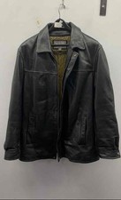 s men jacket leather black for sale  Cleveland