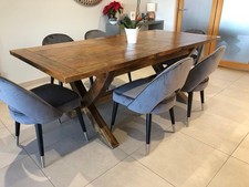 Walnut extendable table for sale  LOUGHBOROUGH