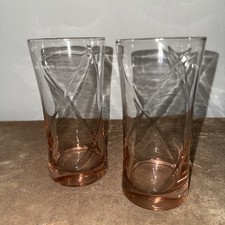Set pink glass for sale  Chesapeake