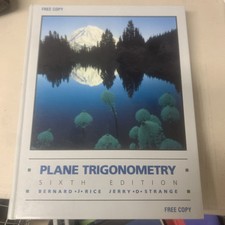 Plane trigonometry prindle for sale  Nashville