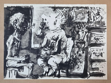Lithographie noir blanc d'occasion  Toulouse-