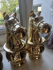 Brass horse head for sale  PRESTON