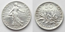 Centimes semeuse argent d'occasion  Port-Vendres