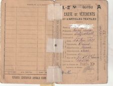 Tessera annonaria 1942 usato  Bologna
