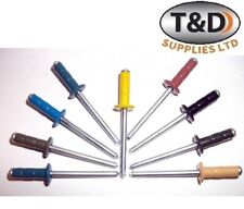 Coloured pop rivets for sale  HULL