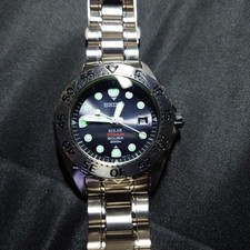 SEIKO Prospex Titanium mergulhadores 200m Fora de impressão titânio solar comprar usado  Enviando para Brazil